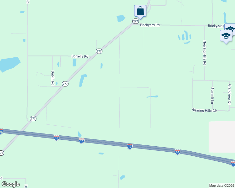 map of restaurants, bars, coffee shops, grocery stores, and more near 968 Oswald Gilbert Drive in Chipley