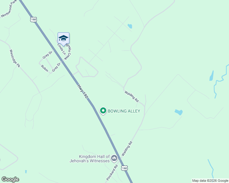 map of restaurants, bars, coffee shops, grocery stores, and more near 825 Walden Road in Livingston