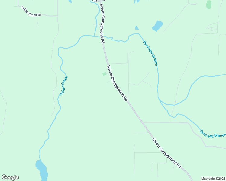 map of restaurants, bars, coffee shops, grocery stores, and more near 2133 Salem Campground Road in Lucedale