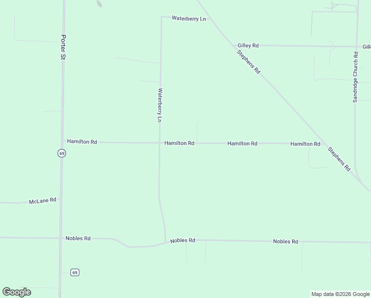 map of restaurants, bars, coffee shops, grocery stores, and more near 7031 Hamilton Rd in Grand Ridge