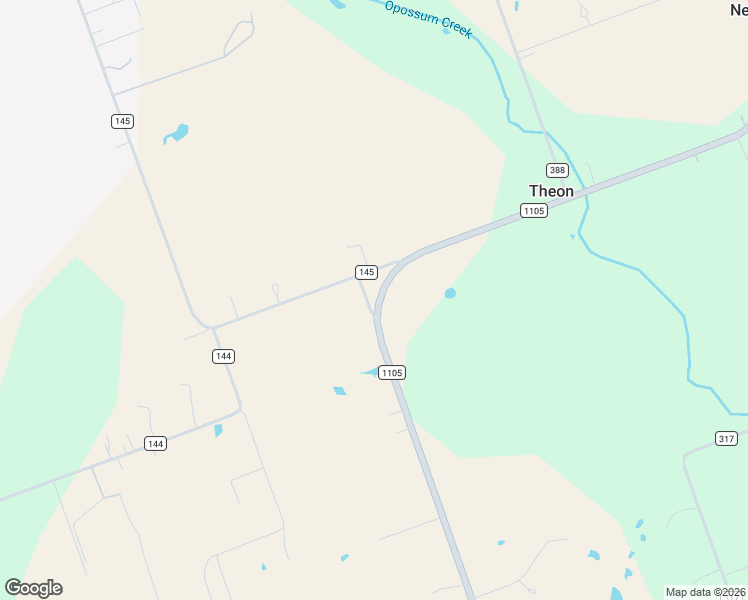 map of restaurants, bars, coffee shops, grocery stores, and more near 100 County Road 145 in Georgetown