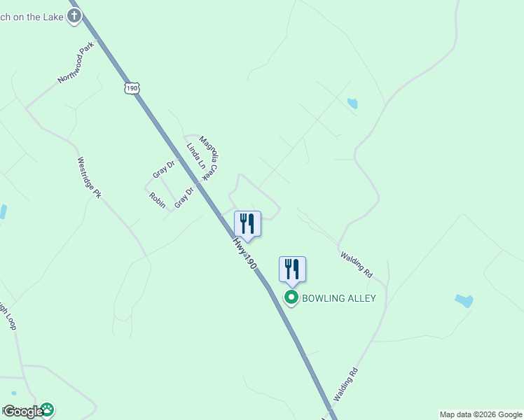 map of restaurants, bars, coffee shops, grocery stores, and more near 202 Spring Creek Loop in Livingston