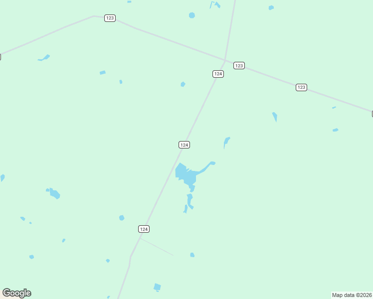 map of restaurants, bars, coffee shops, grocery stores, and more near 19046 County Road 124 in Bedias