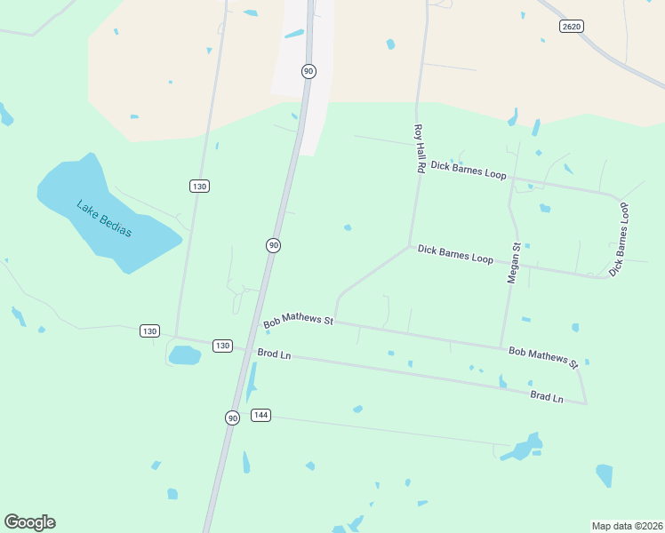 map of restaurants, bars, coffee shops, grocery stores, and more near 19699 Roy Hall Road in Bedias