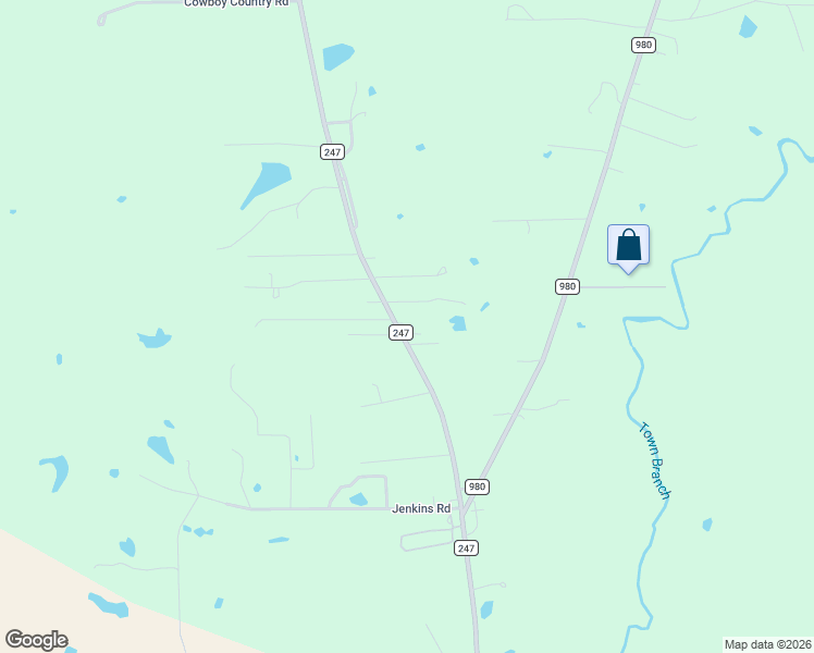 map of restaurants, bars, coffee shops, grocery stores, and more near 360 Farm to Market Road 247 in Huntsville