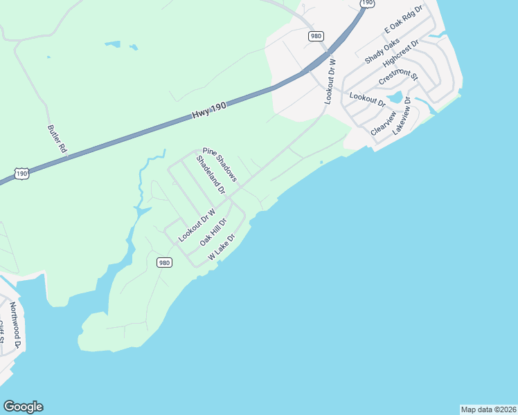 map of restaurants, bars, coffee shops, grocery stores, and more near 90 Park Drive in Point Blank