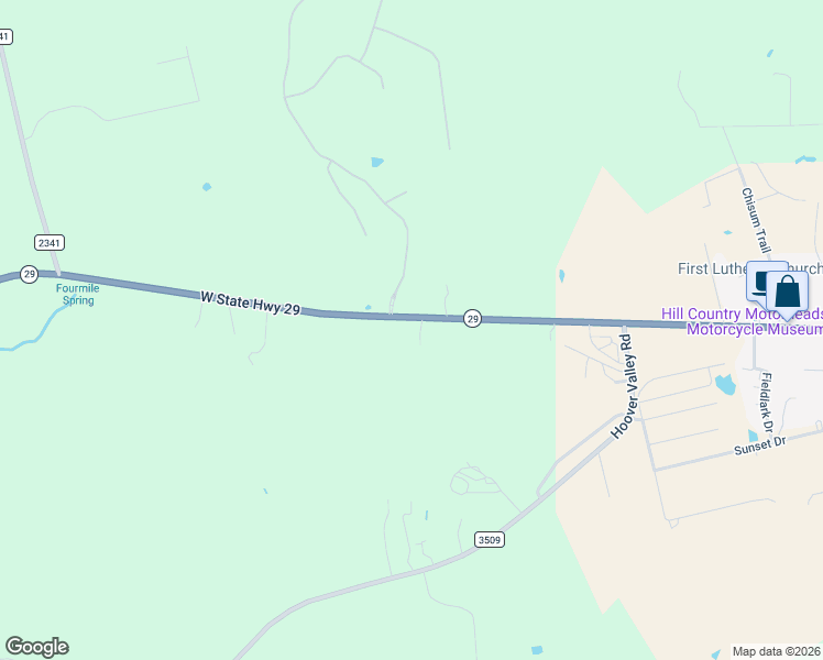 map of restaurants, bars, coffee shops, grocery stores, and more near 104 Helms Circle in Burnet