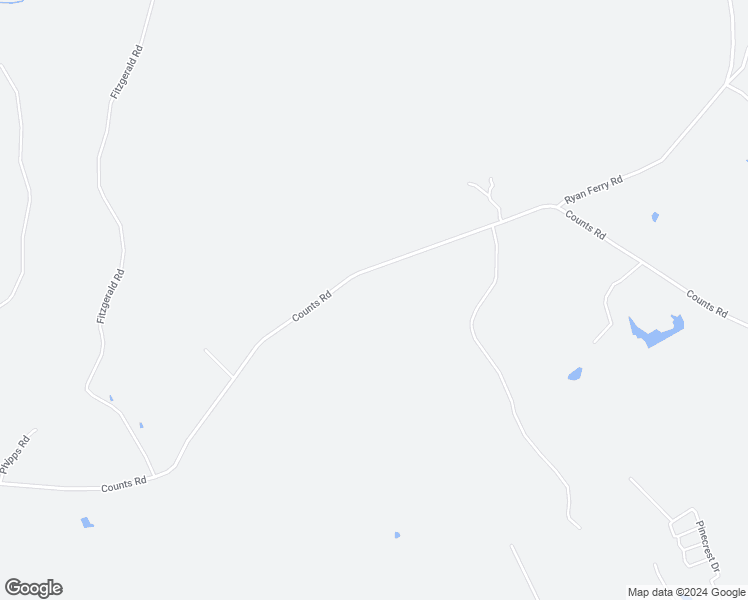 map of restaurants, bars, coffee shops, grocery stores, and more near 2320 Counts Road in San Jacinto County