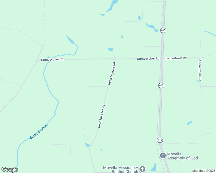 map of restaurants, bars, coffee shops, grocery stores, and more near 3230 Dean Nursery Road in Lucedale