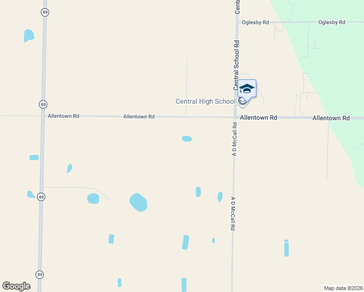 map of restaurants, bars, coffee shops, grocery stores, and more near 5695 Allentown Road in Milton