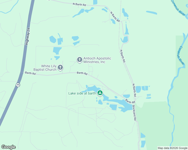 map of restaurants, bars, coffee shops, grocery stores, and more near in Escambia County