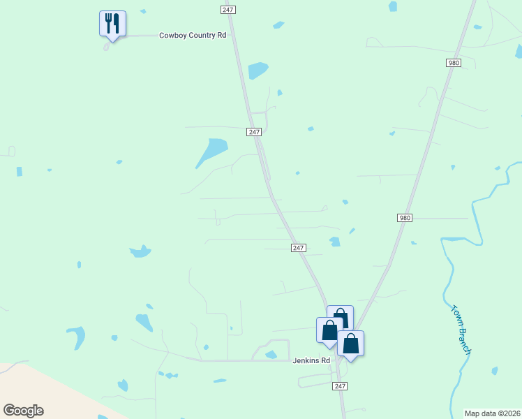map of restaurants, bars, coffee shops, grocery stores, and more near 114 Town and Country Drive in Huntsville