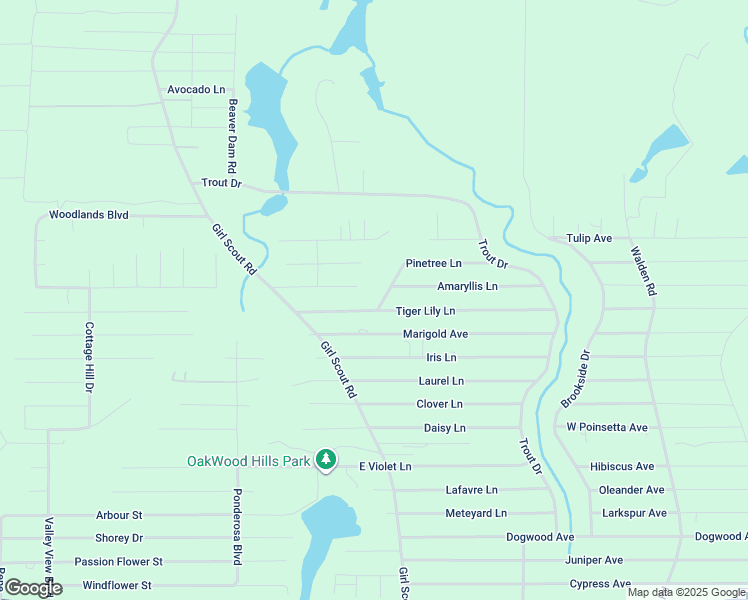 map of restaurants, bars, coffee shops, grocery stores, and more near 189 Tiger Lily Lane in DeFuniak Springs