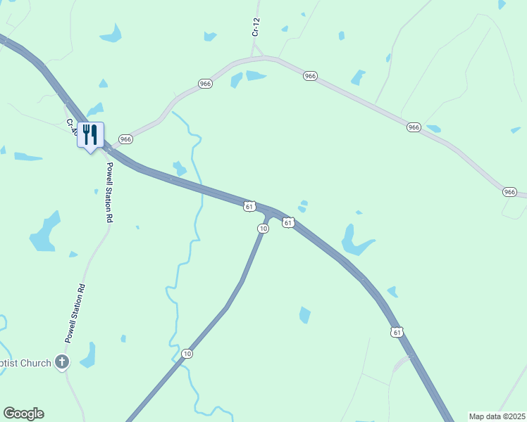 map of restaurants, bars, coffee shops, grocery stores, and more near U.S. 61 in Saint Francisville