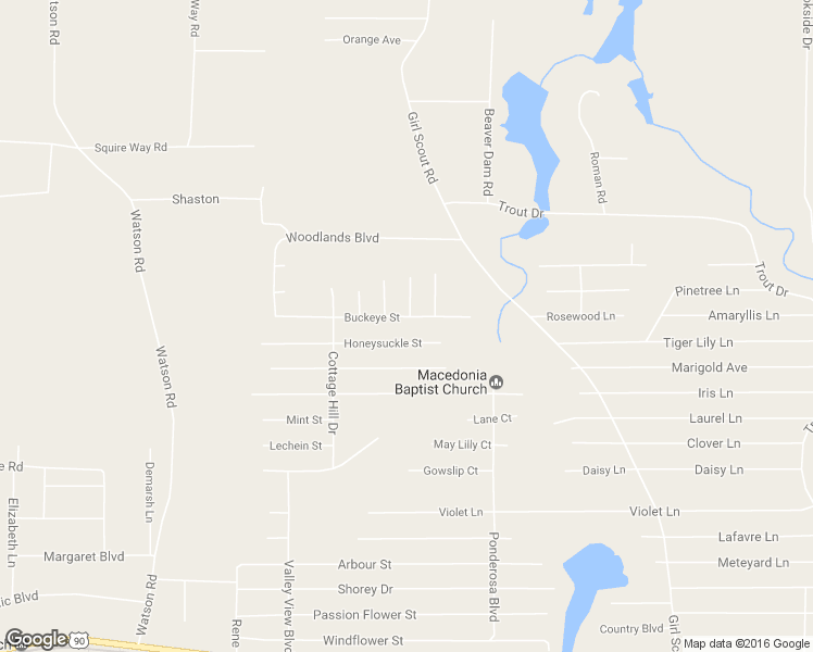 map of restaurants, bars, coffee shops, grocery stores, and more near 178 Buckeye Street in DeFuniak Springs