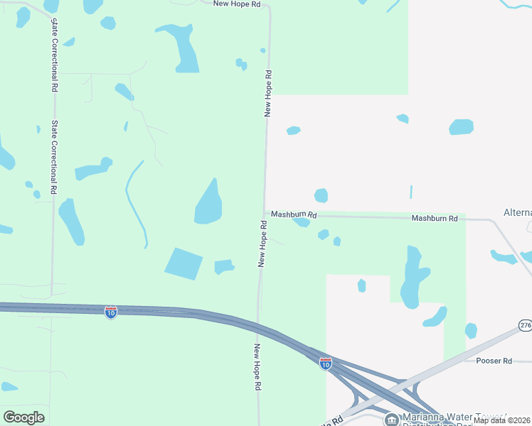 map of restaurants, bars, coffee shops, grocery stores, and more near 2799 Mashburn Rd in Marianna