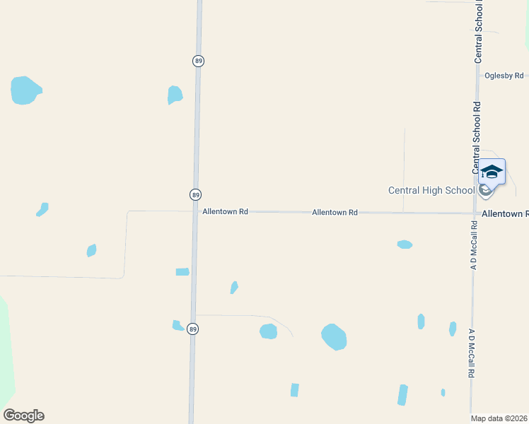 map of restaurants, bars, coffee shops, grocery stores, and more near 5494 Allentown Road in Milton