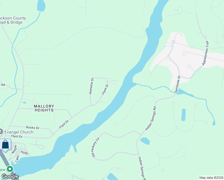 map of restaurants, bars, coffee shops, grocery stores, and more near 5014 Flynt Drive in Marianna
