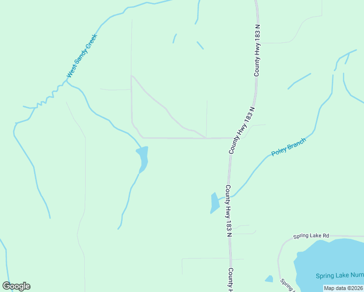 map of restaurants, bars, coffee shops, grocery stores, and more near 2557 County Highway 183 North in DeFuniak Springs