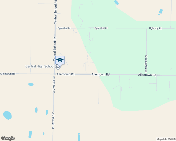 map of restaurants, bars, coffee shops, grocery stores, and more near 5919 Allentown Road in Milton