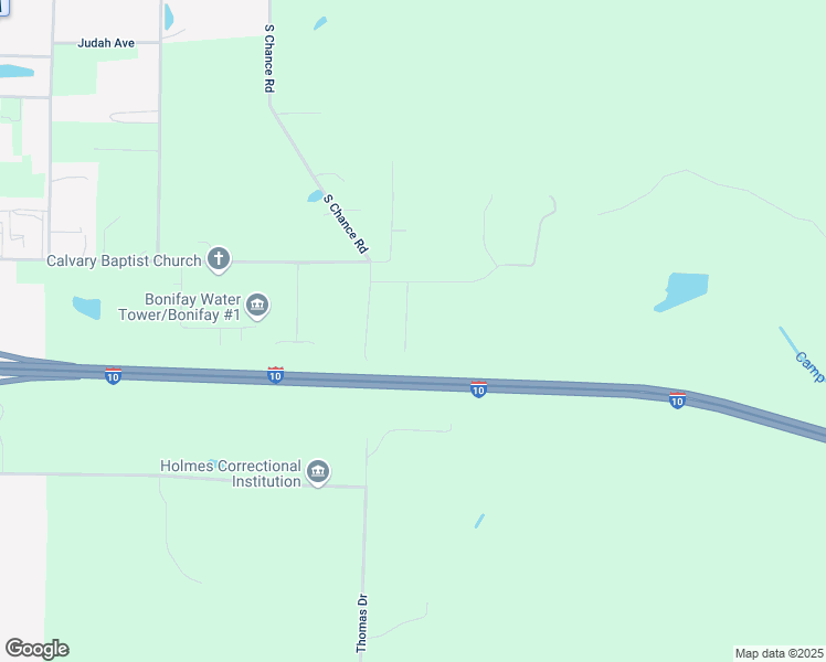 map of restaurants, bars, coffee shops, grocery stores, and more near 2324 Sweetgum Drive in Bonifay