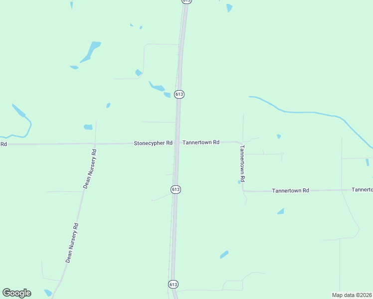 map of restaurants, bars, coffee shops, grocery stores, and more near 2118 Mississippi 613 in Lucedale