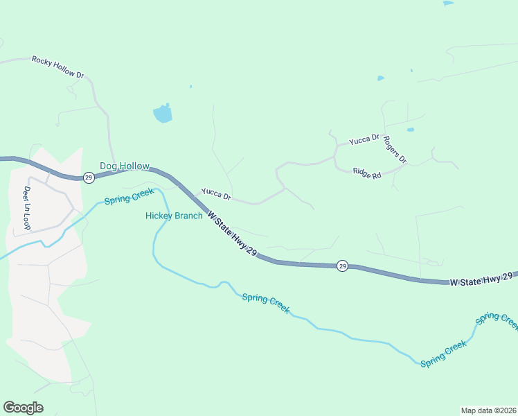 map of restaurants, bars, coffee shops, grocery stores, and more near 220 Yucca Drive in Burnet