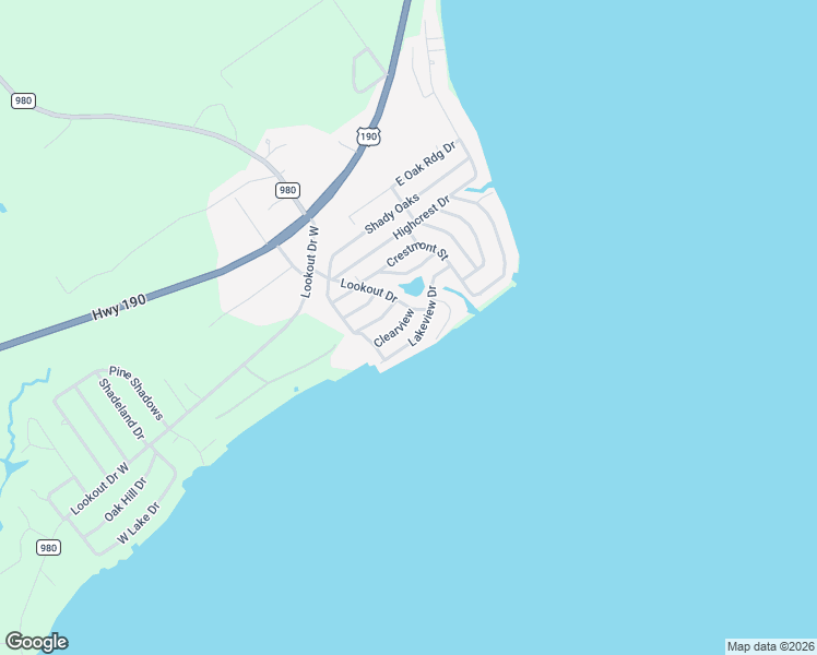 map of restaurants, bars, coffee shops, grocery stores, and more near 21 Clearview in Point Blank