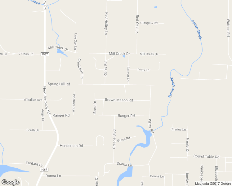 map of restaurants, bars, coffee shops, grocery stores, and more near 610 Spring Hill Road in DeFuniak Springs