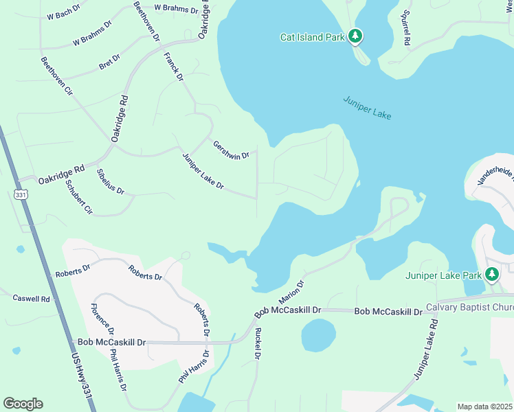 map of restaurants, bars, coffee shops, grocery stores, and more near 600 South Verdi Lane in DeFuniak Springs