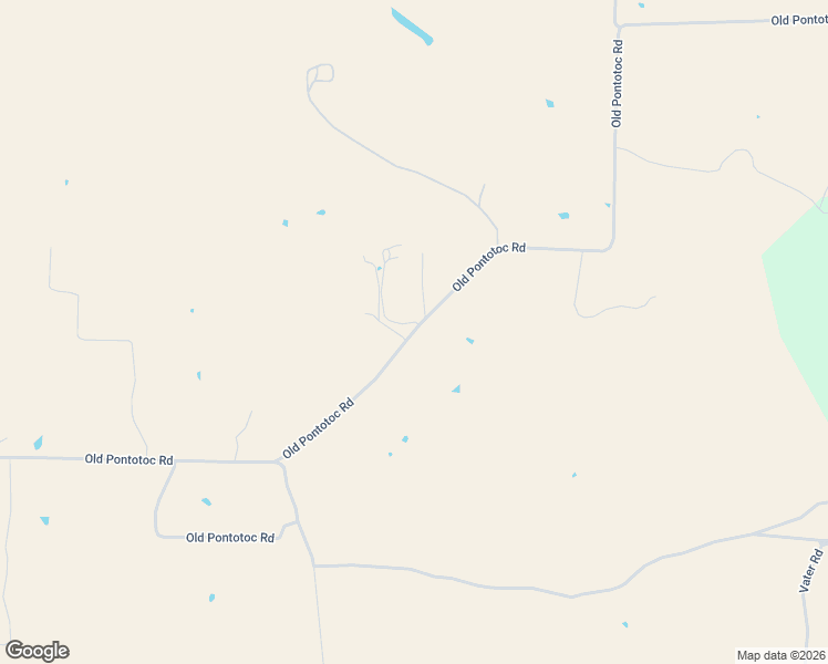 map of restaurants, bars, coffee shops, grocery stores, and more near Old Pontotoc Road in Mason