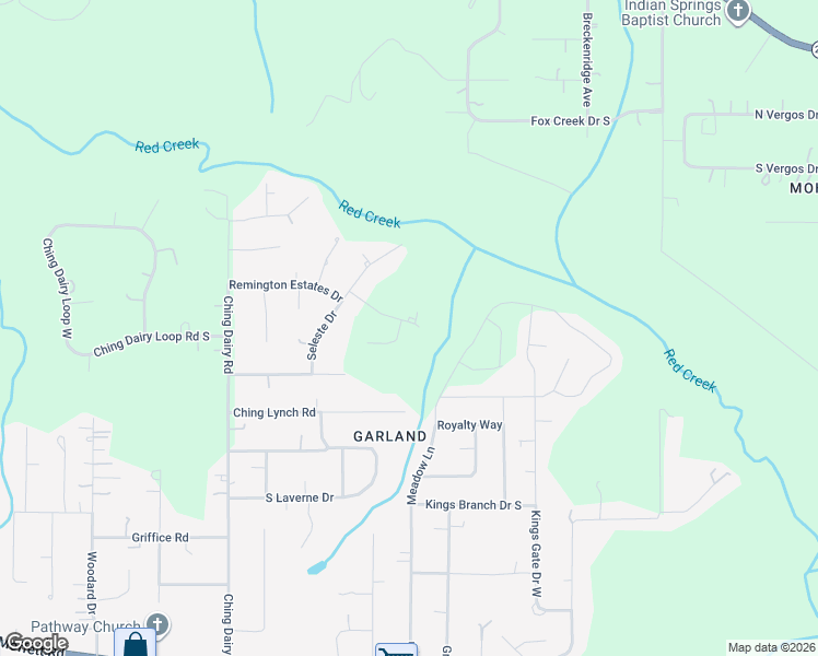 map of restaurants, bars, coffee shops, grocery stores, and more near 6820 Kings Branch Ct in Mobile