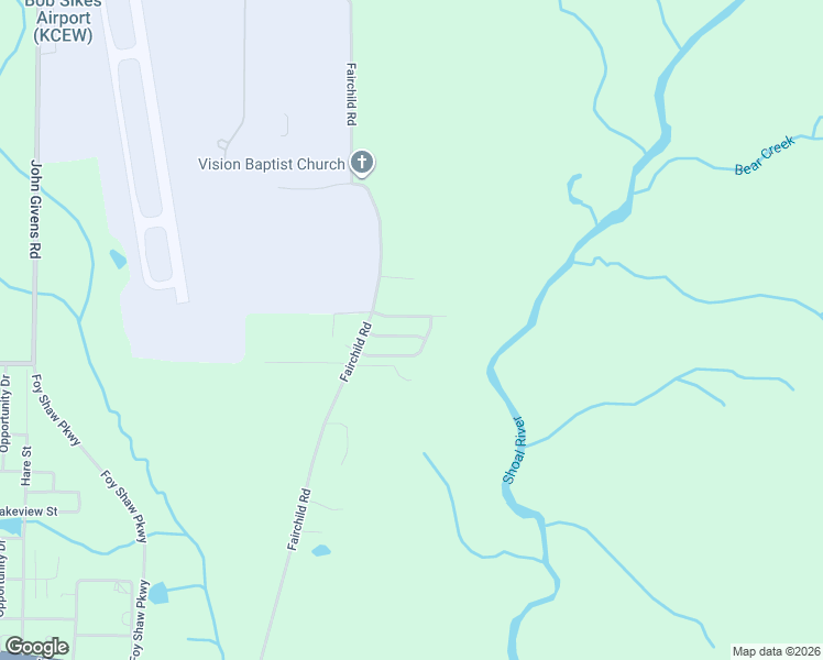 map of restaurants, bars, coffee shops, grocery stores, and more near 3219 Skynight Drive in Crestview