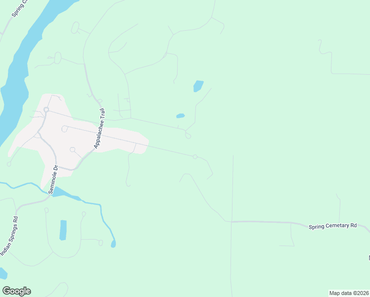 map of restaurants, bars, coffee shops, grocery stores, and more near 5233 Woodgate Way in Marianna