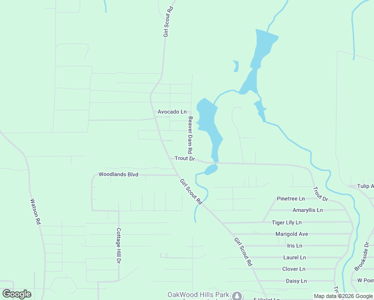 map of restaurants, bars, coffee shops, grocery stores, and more near 1587 Trout Drive in DeFuniak Springs