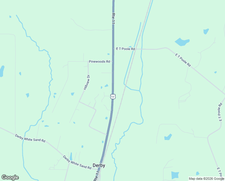 map of restaurants, bars, coffee shops, grocery stores, and more near 9559 U.S. 11 in Poplarville