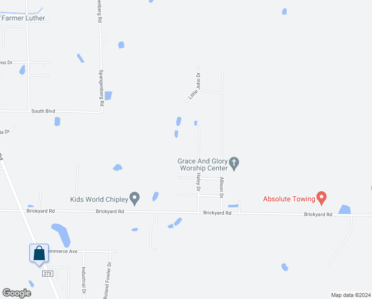 map of restaurants, bars, coffee shops, grocery stores, and more near 830 Haley Drive in Chipley