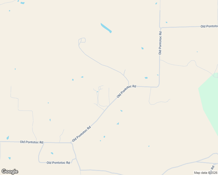 map of restaurants, bars, coffee shops, grocery stores, and more near Old Pontotoc Road in Mason