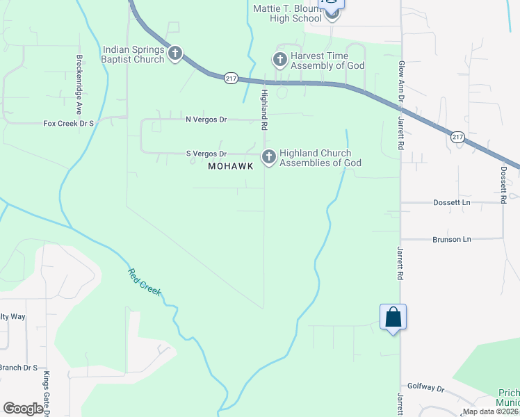 map of restaurants, bars, coffee shops, grocery stores, and more near 3775 Highland Road in Eight Mile