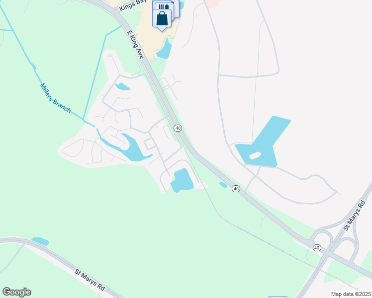 map of restaurants, bars, coffee shops, grocery stores, and more near in Kingsland