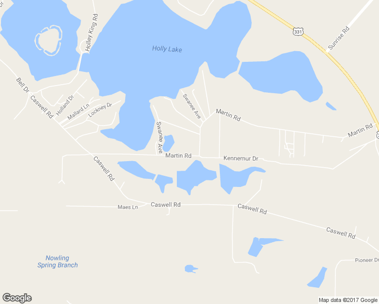 map of restaurants, bars, coffee shops, grocery stores, and more near 1156 Martin Road in DeFuniak Springs