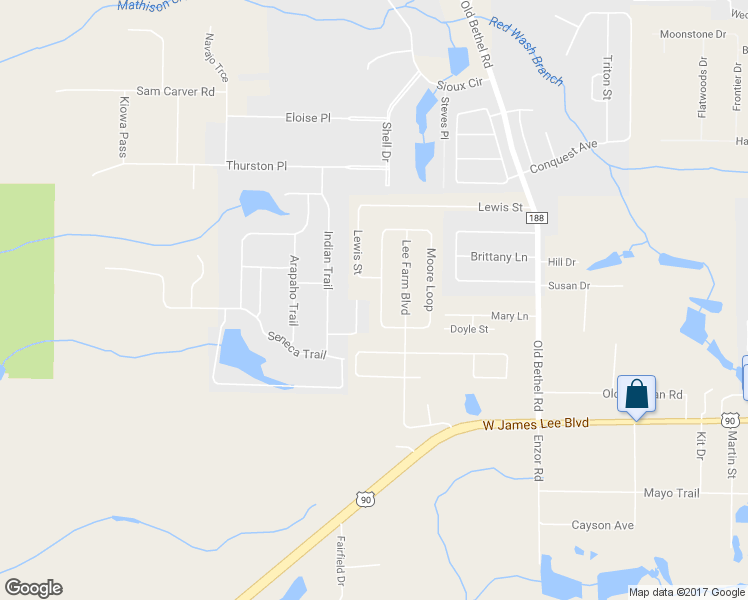 map of restaurants, bars, coffee shops, grocery stores, and more near 5218 Moore Loop in Crestview