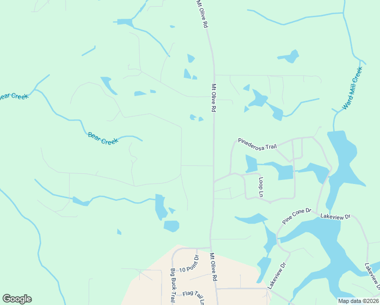 map of restaurants, bars, coffee shops, grocery stores, and more near 4017 Bear Creek Road in Crestview