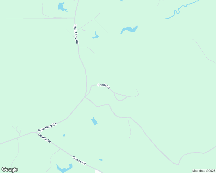 map of restaurants, bars, coffee shops, grocery stores, and more near 543 Sandy Lane in Point Blank