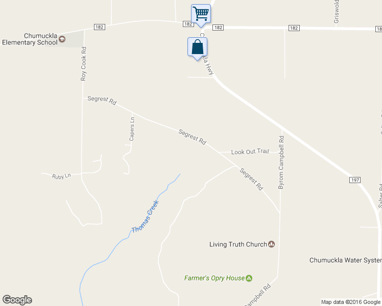 map of restaurants, bars, coffee shops, grocery stores, and more near 2617 Segrest Road in Pace