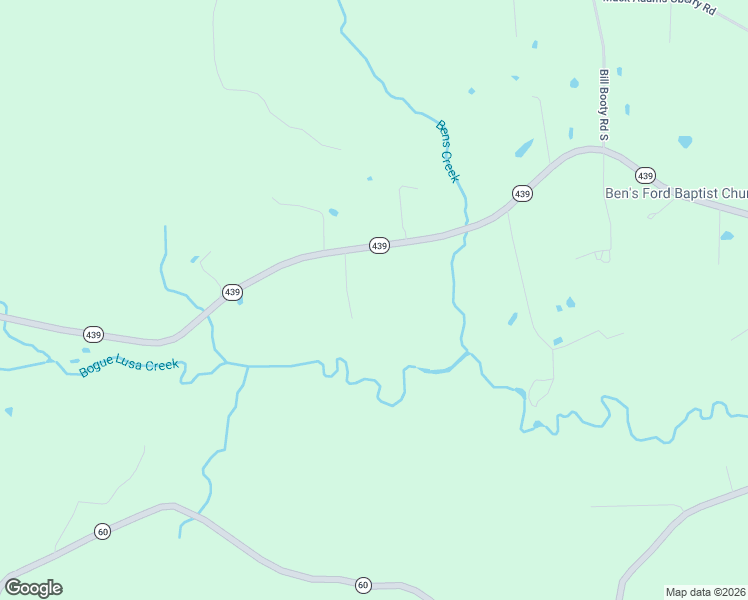 map of restaurants, bars, coffee shops, grocery stores, and more near 57514 Louisiana 439 in Bogalusa