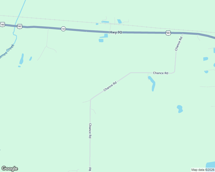 map of restaurants, bars, coffee shops, grocery stores, and more near 888 Chance Road in Chipley