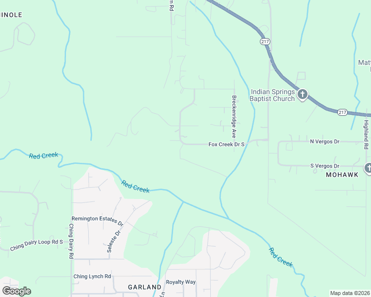 map of restaurants, bars, coffee shops, grocery stores, and more near 6701 Fox Creek Drive South in Mobile County