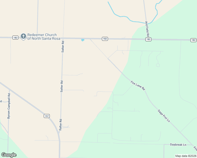 map of restaurants, bars, coffee shops, grocery stores, and more near 3132 Panorama Lane in Pace