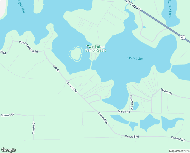 map of restaurants, bars, coffee shops, grocery stores, and more near 181 Holland Drive in DeFuniak Springs